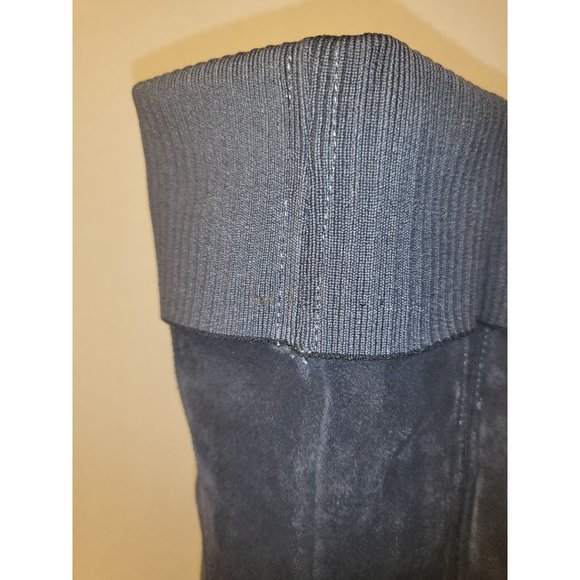 Fergie Citizen Grey Suede Tall Boot Size 8 - Picture 6 of 11